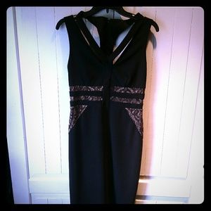 Bisou Bisou strappy little black dress